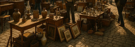 De geschiedenis van brocante marrkten