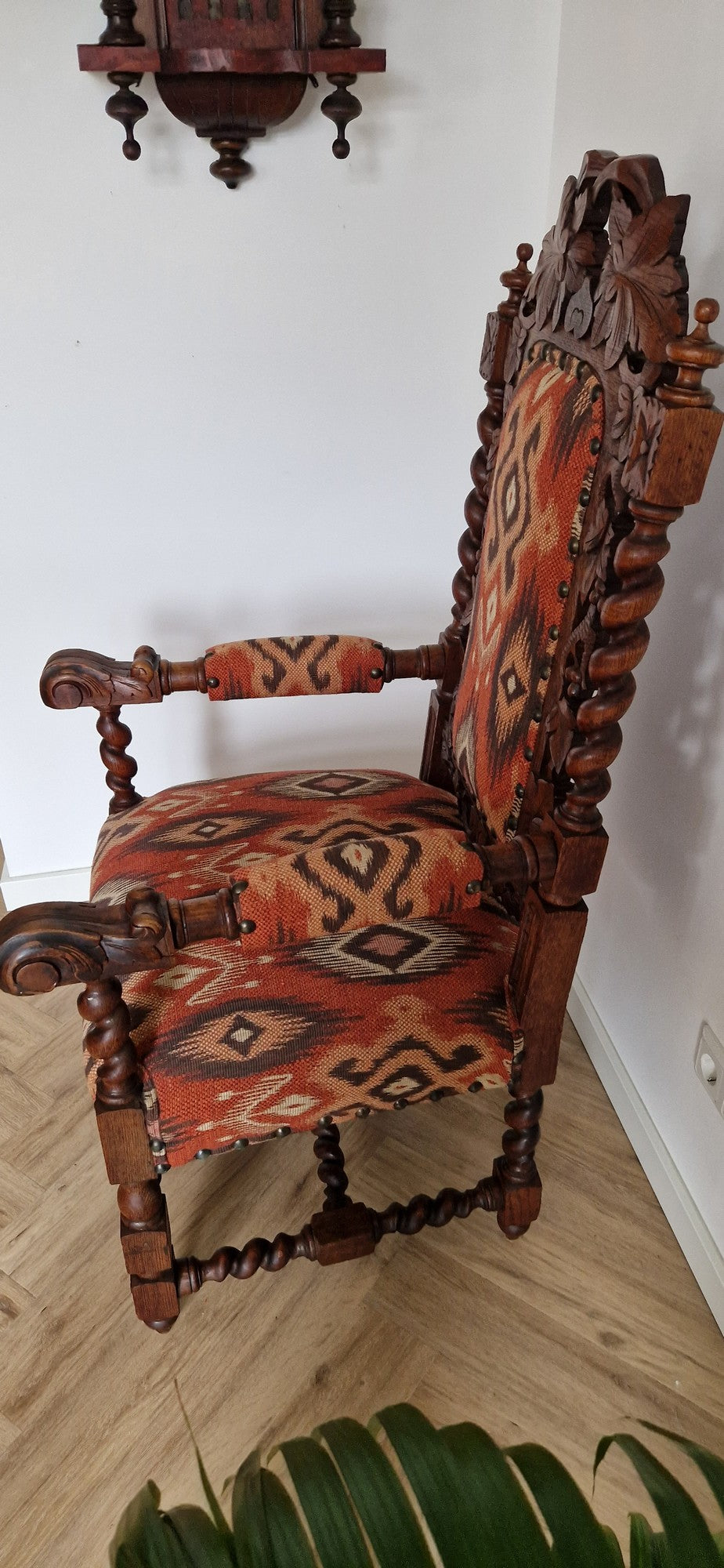 antiek fauteuil eiken
