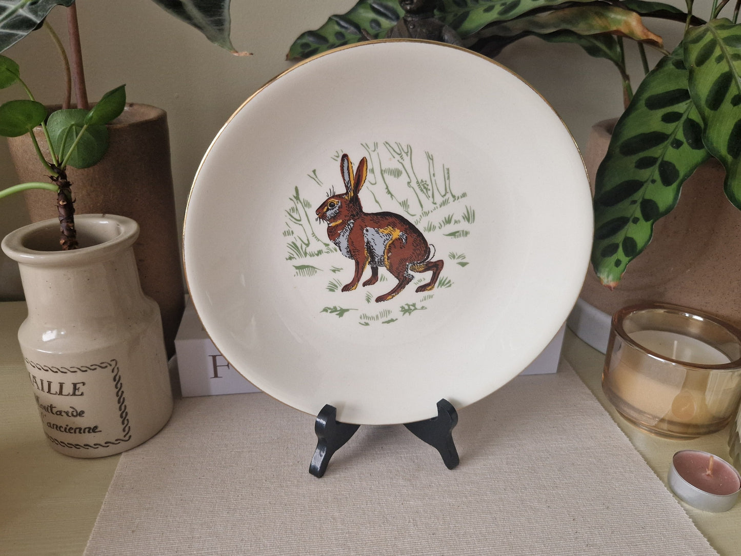 Gien Marly bord Vintage