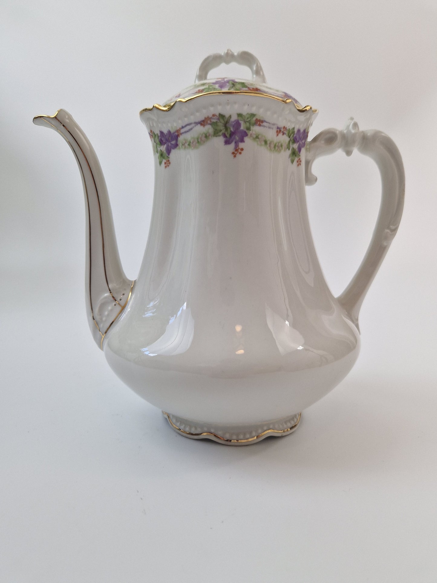 vintage Porseleinen Theekan uit Limoges