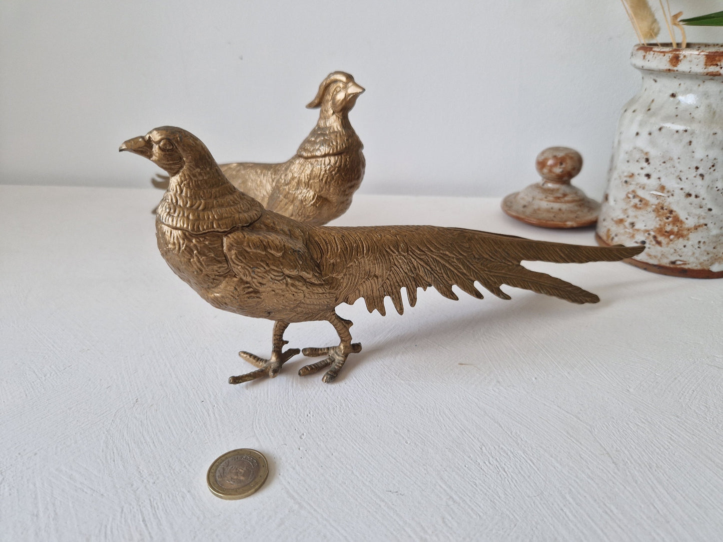 grote metalen fazanten beelden kopen