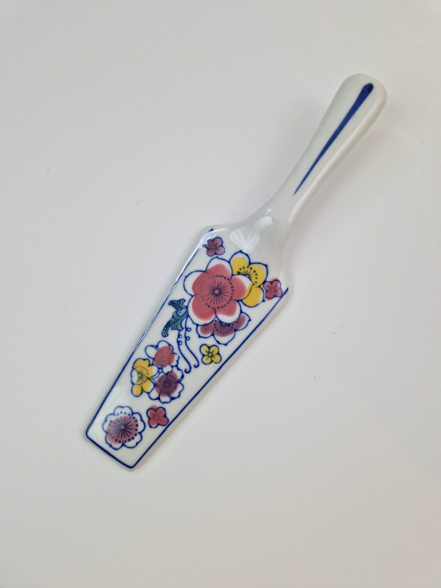 Vintage Franse taartschep porselein