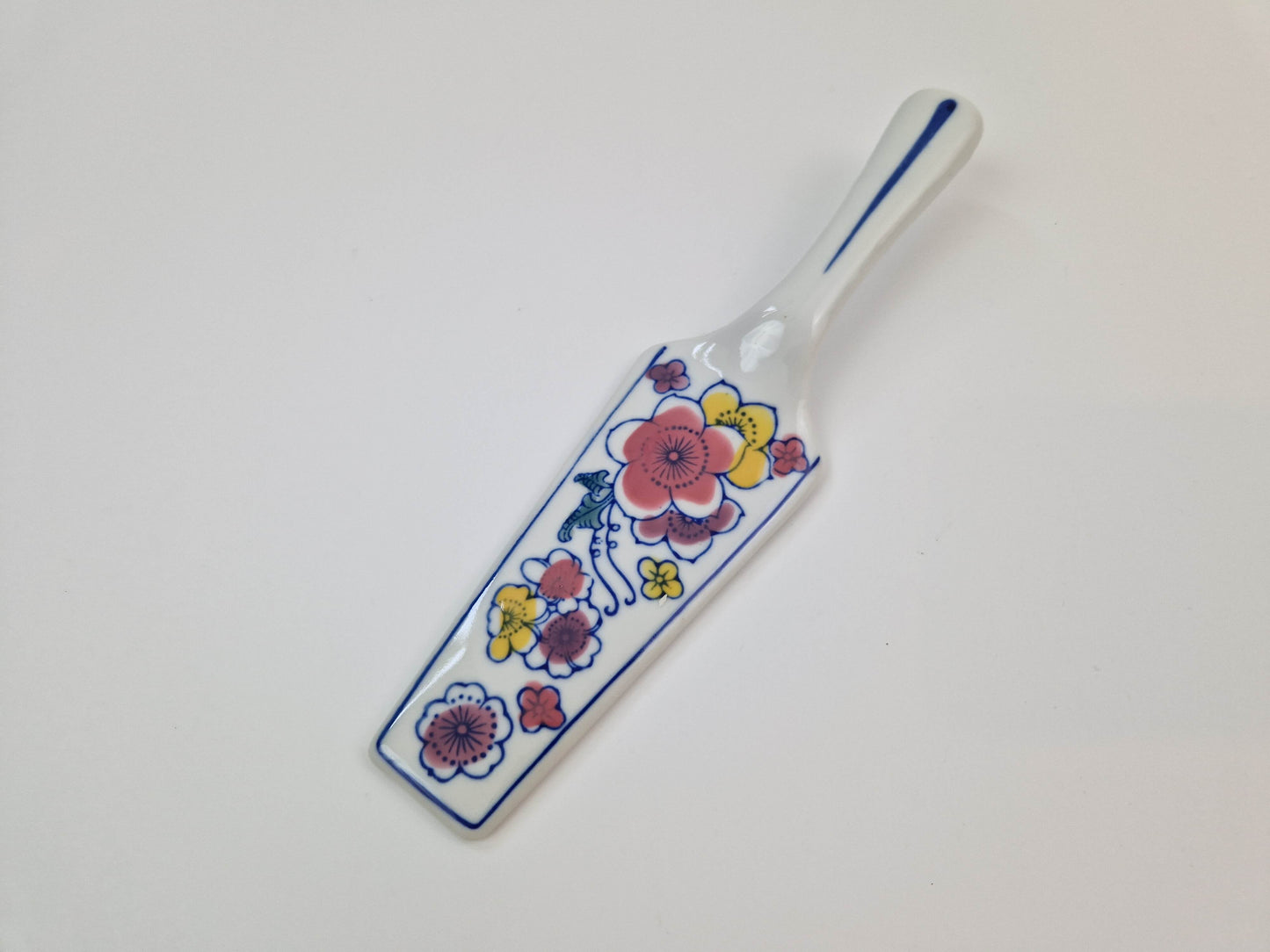 Vintage Franse taartschep porselein
