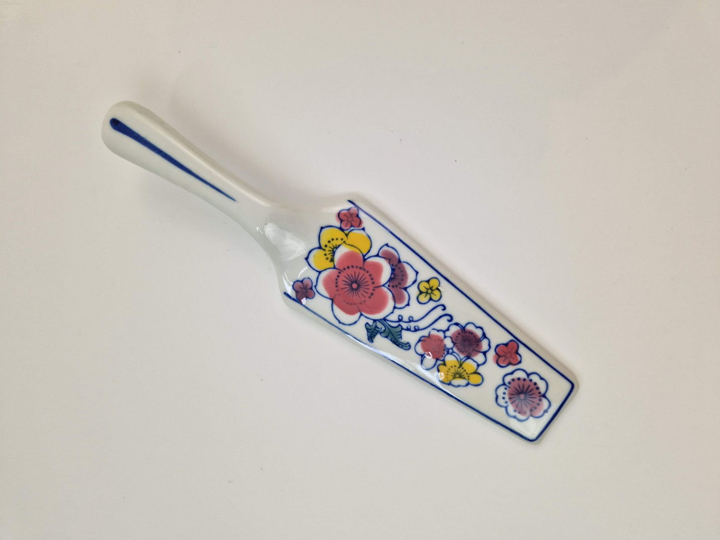 Vintage Franse taartschep porselein