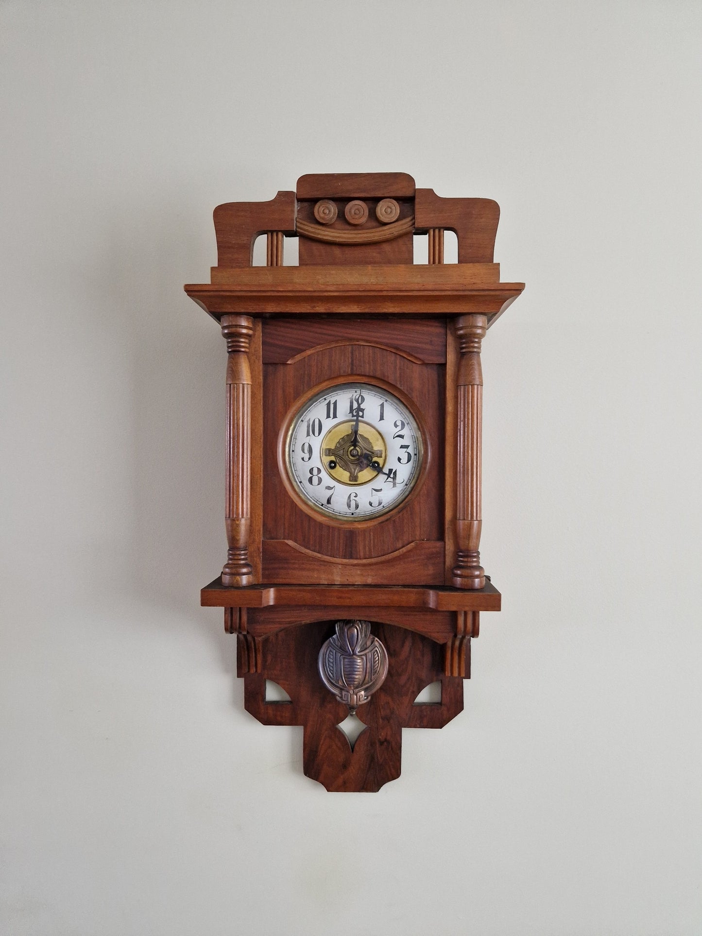 Antieke Junghans wandklok