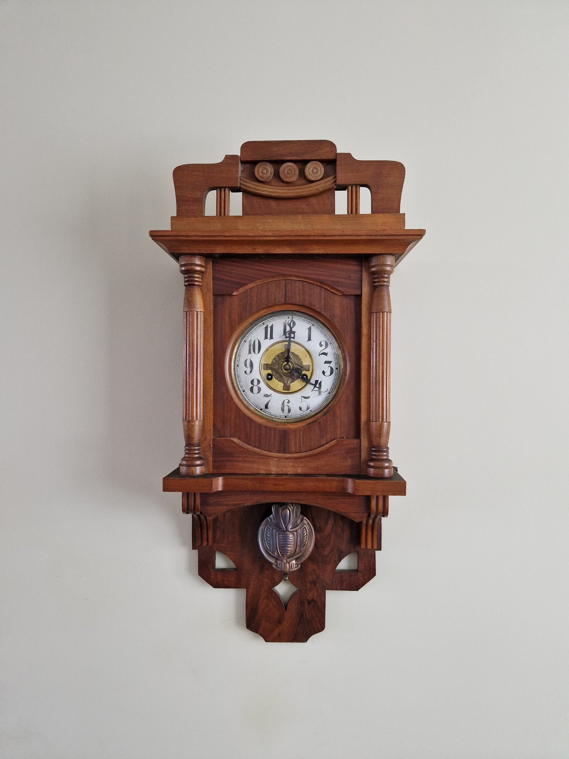 Antieke Junghans wandklok