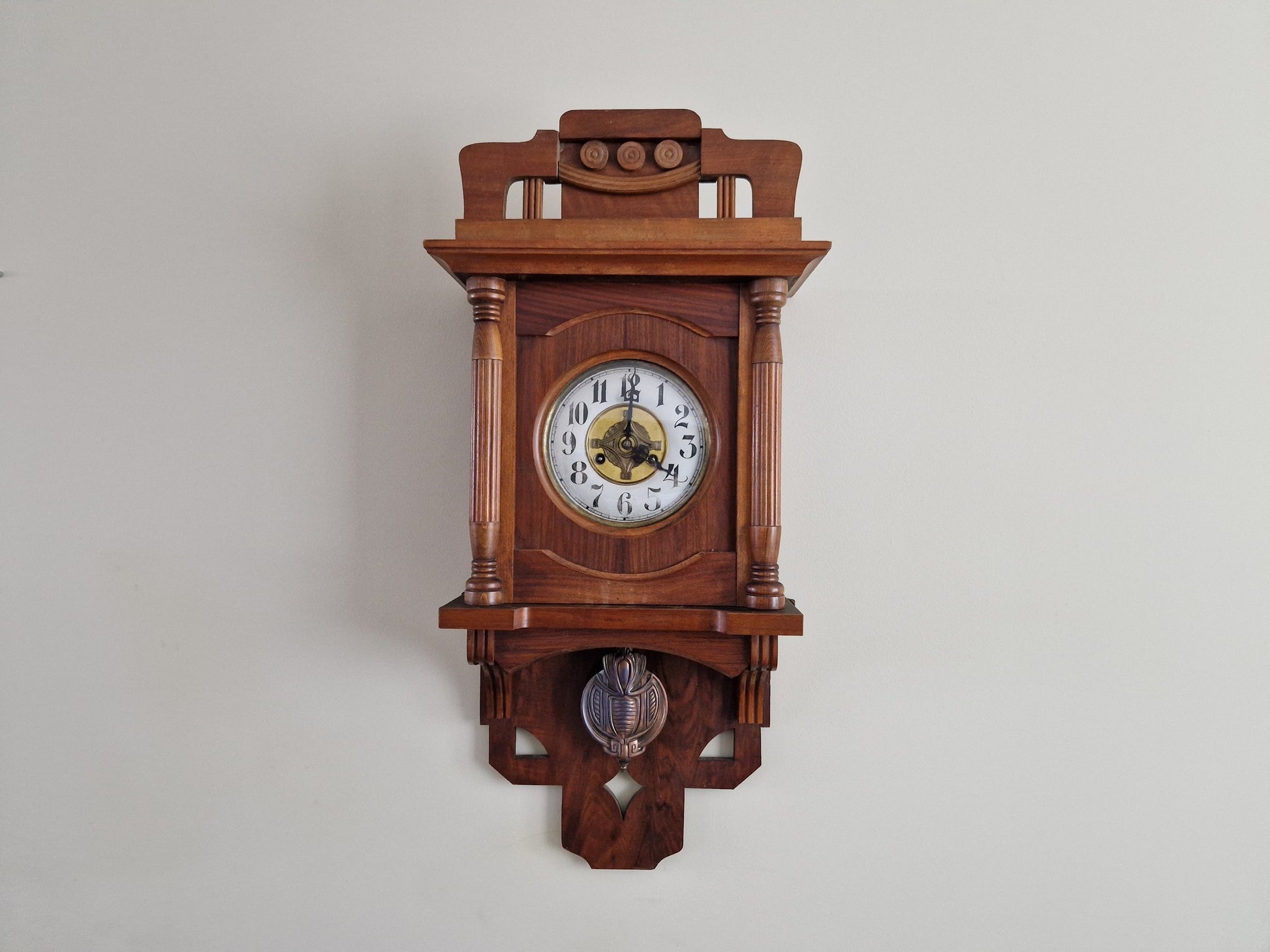 Antieke Junghans wandklok