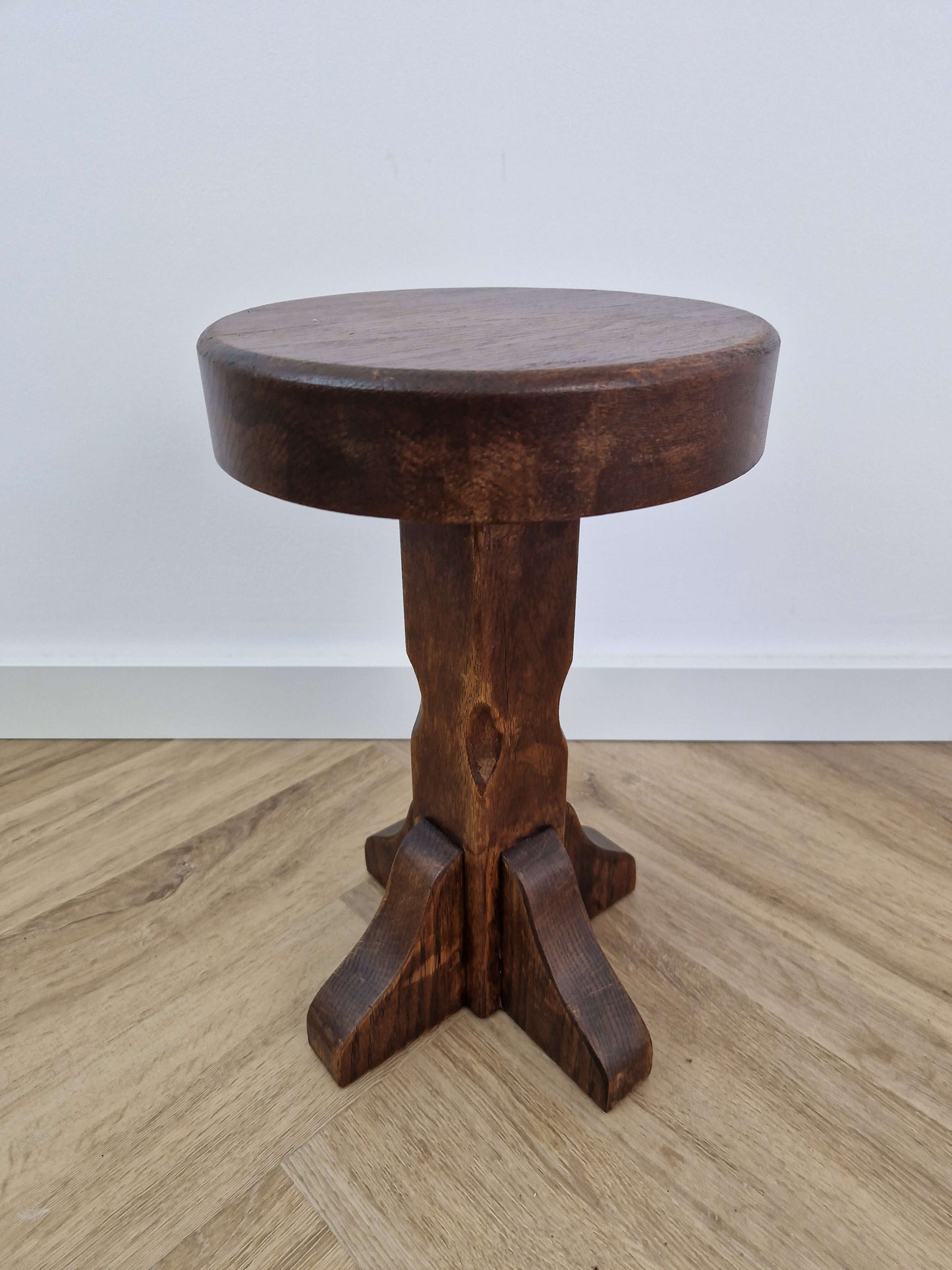 Houten kruk decoratief