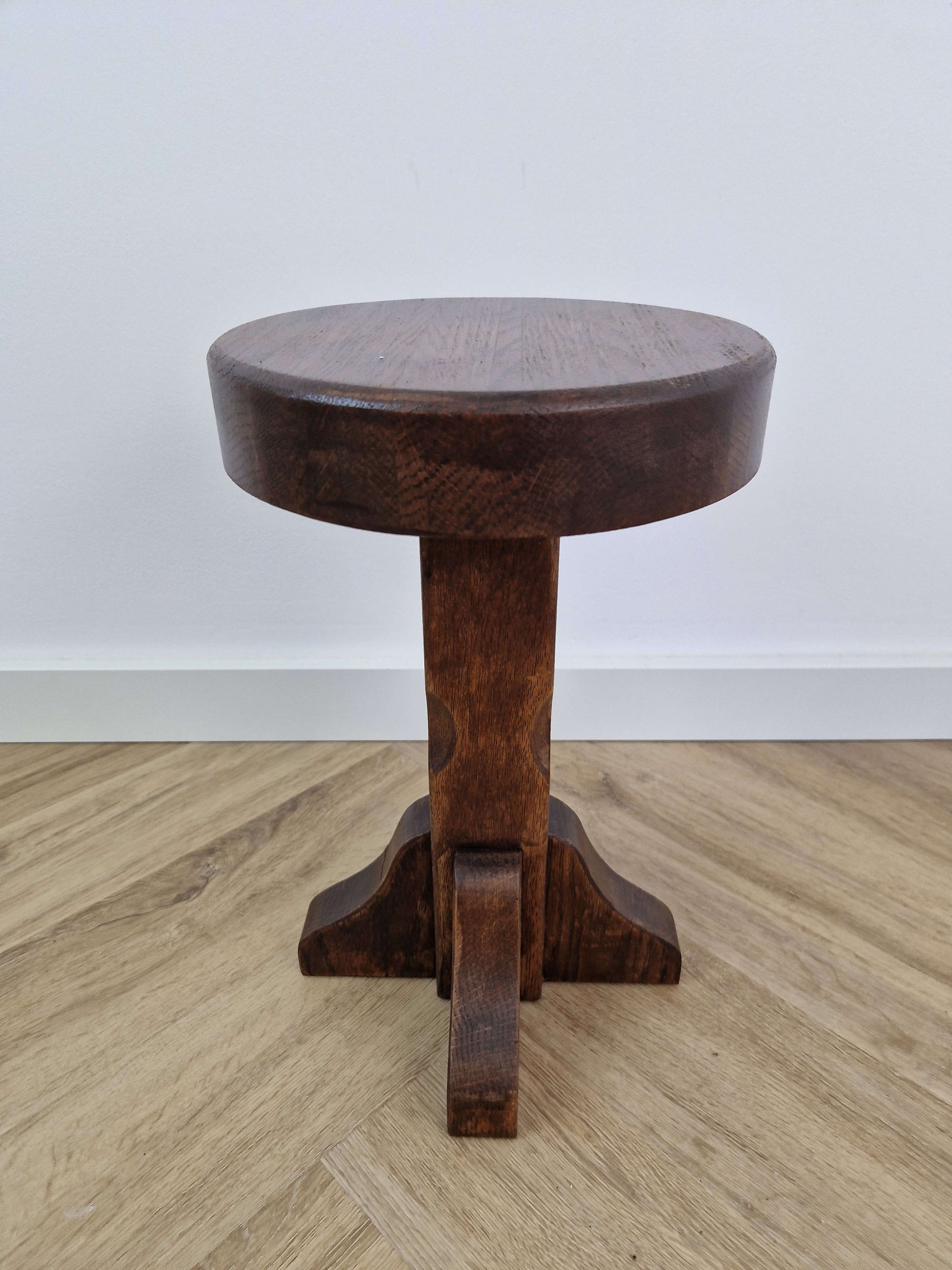 Houten kruk decoratief
