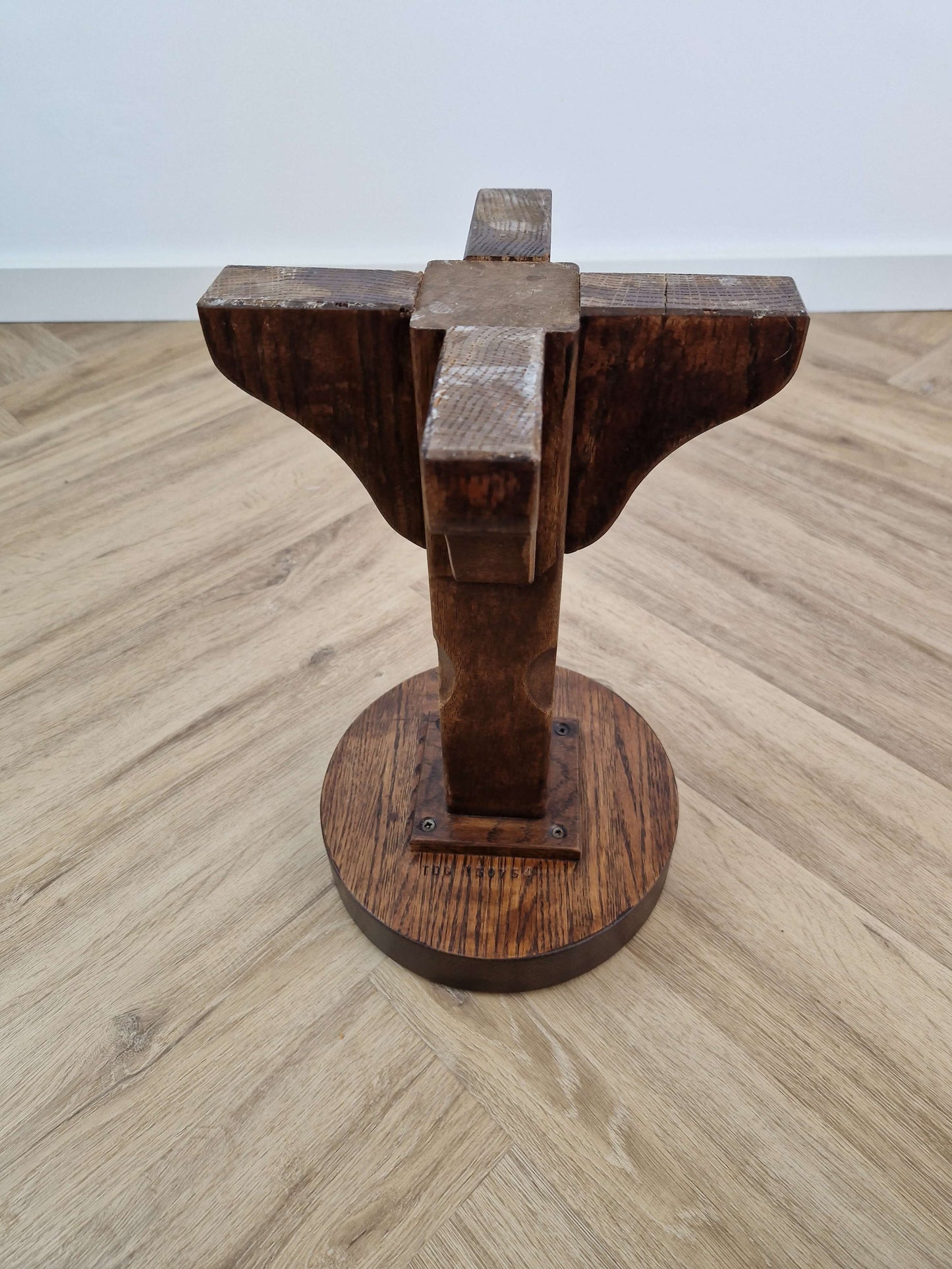 Houten kruk decoratief