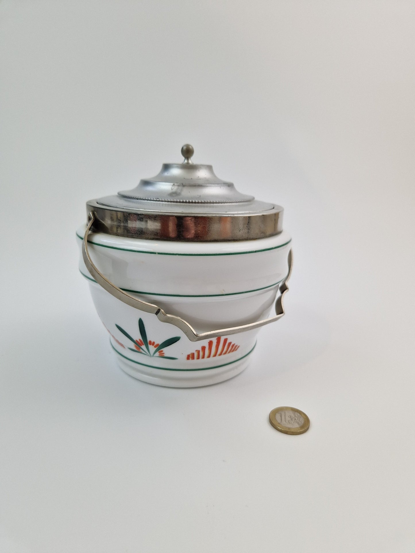 brocante vintage koektrommel