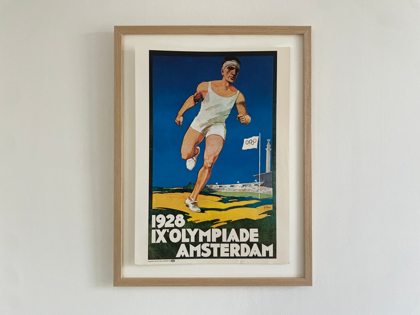 Poster Jean Droit Olympische Spelen Parijs 1924