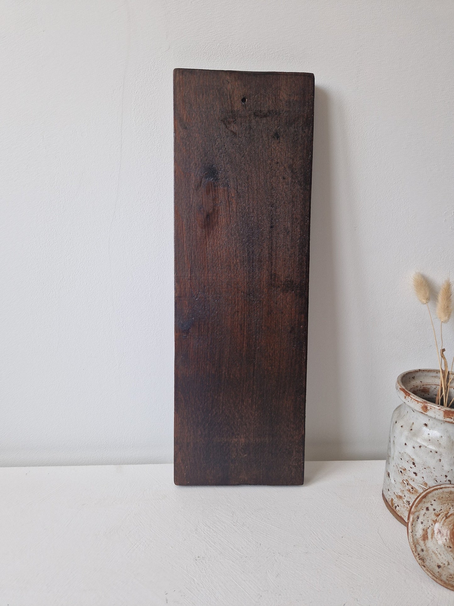 Speculaasplank met uitgesneden figuur Sinterklaas tijd