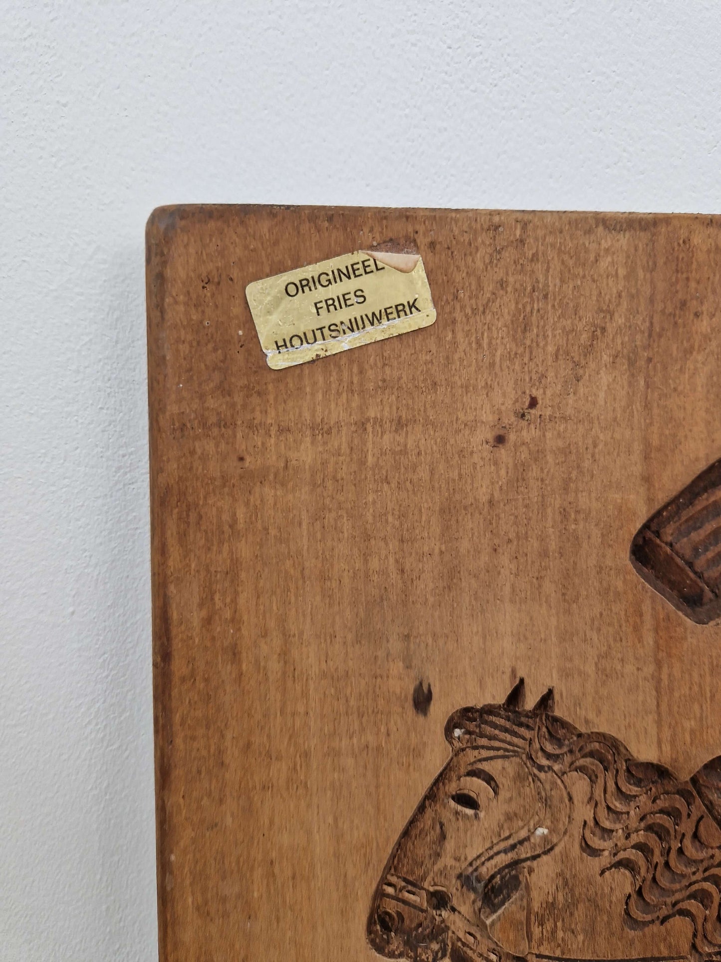Grote speculaasplank handgesneden
