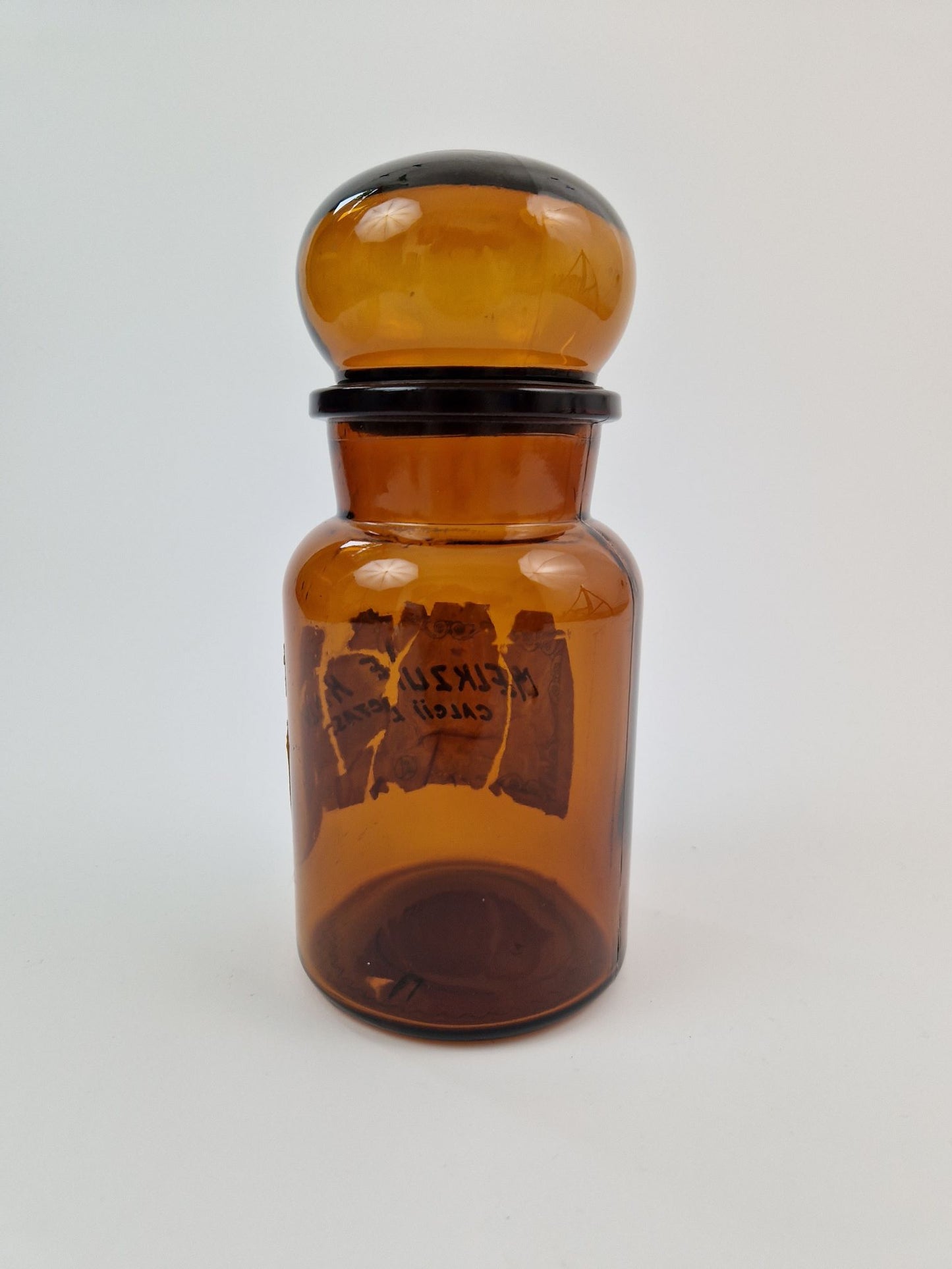 Set van 3 vintage apothekerspotten
