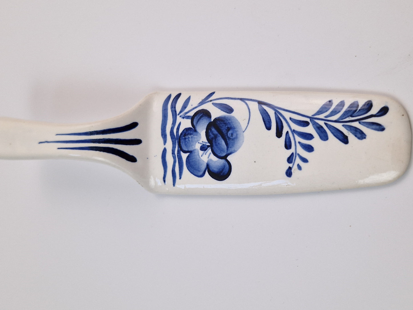 Vintage keramische taartschep