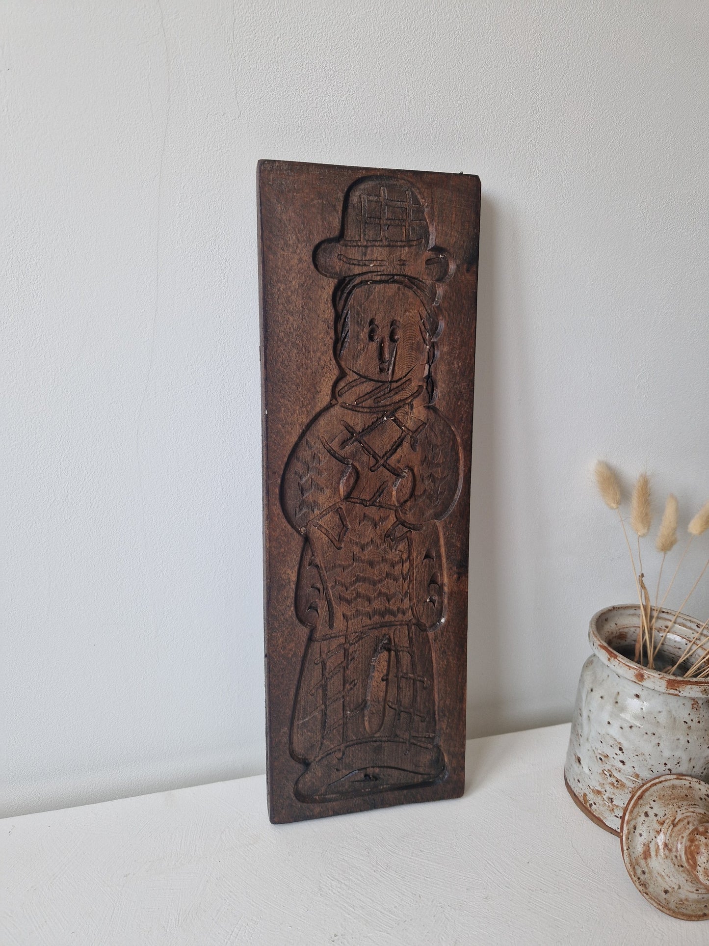 Speculaasmal hout decoratief vintage keukenstuk