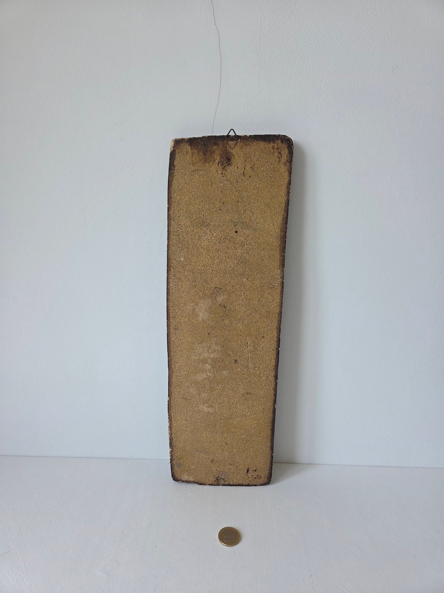 antieke speculaasplank keramiek gesneden man versierd jasje