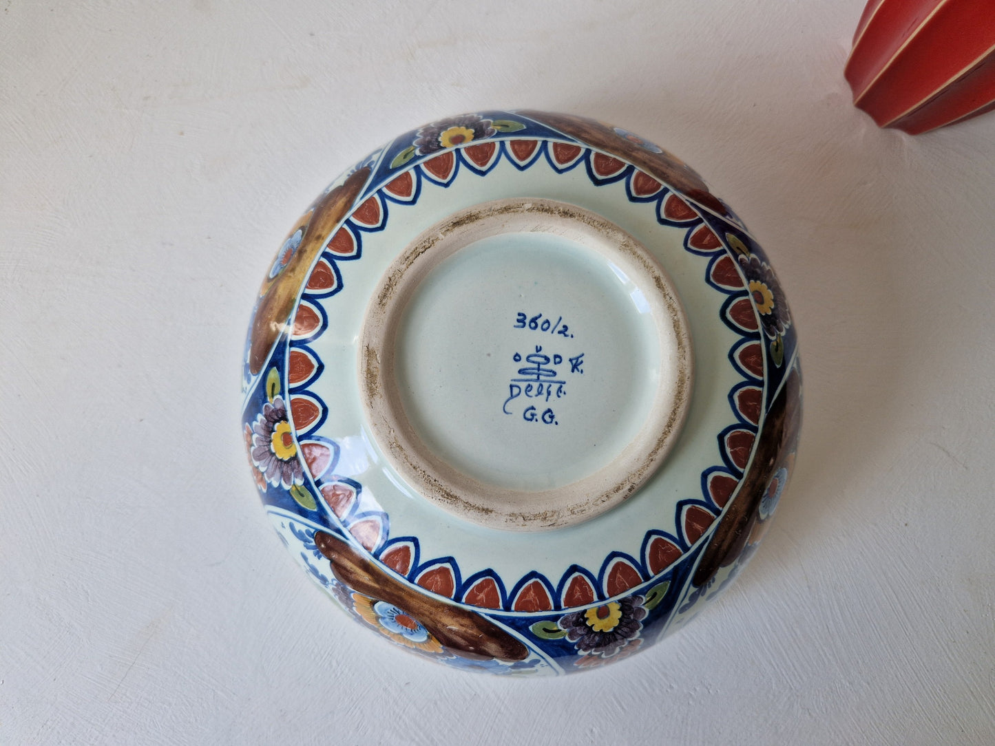set Oud Delft kommen