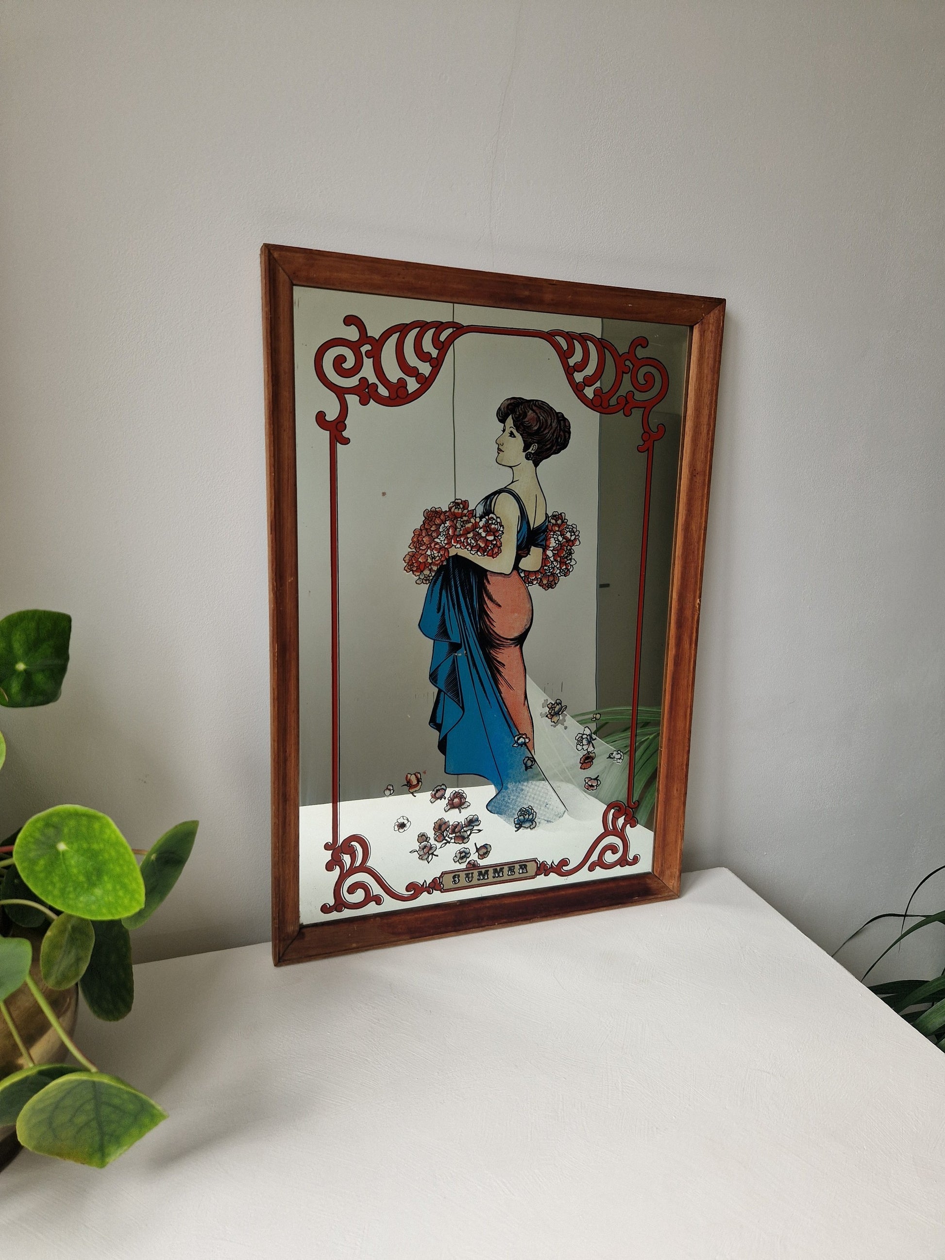 Art Nouveau spiegel