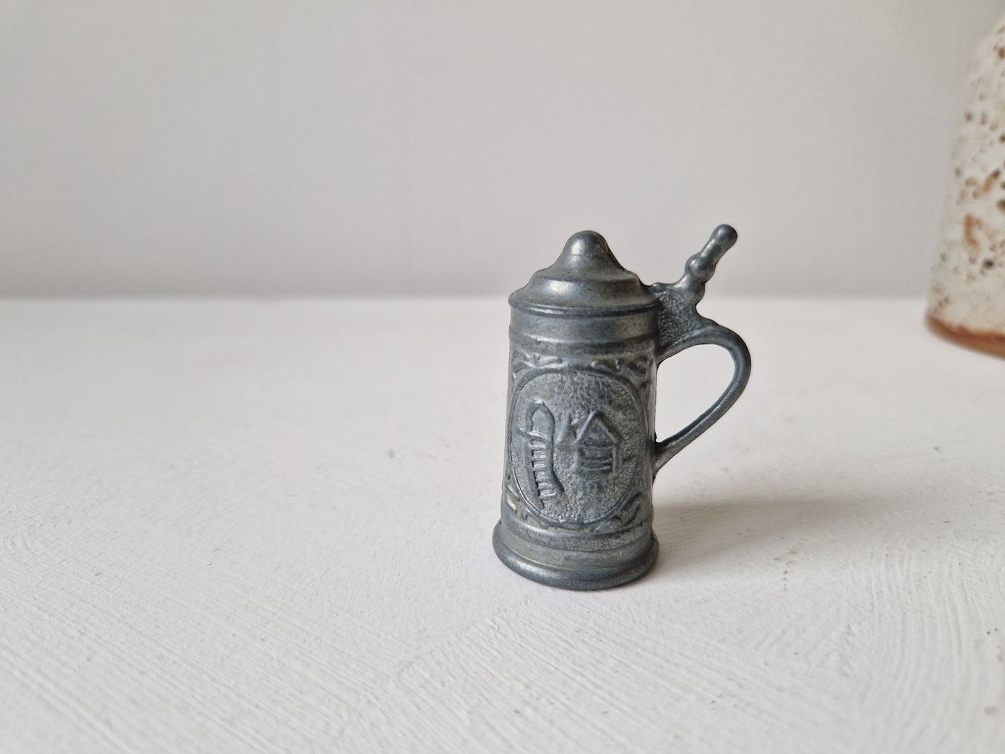 webshop miniaturen letterbakken Letterbak Miniatuur bierpul tin