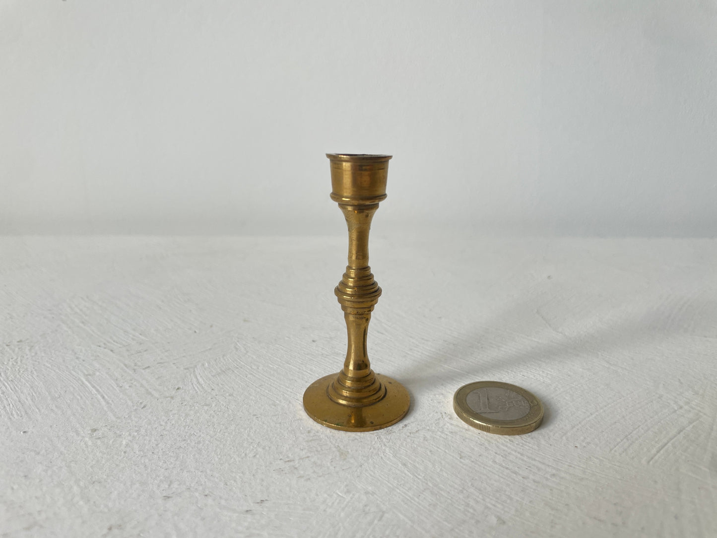 messing kaarsenhouder klein letterbak