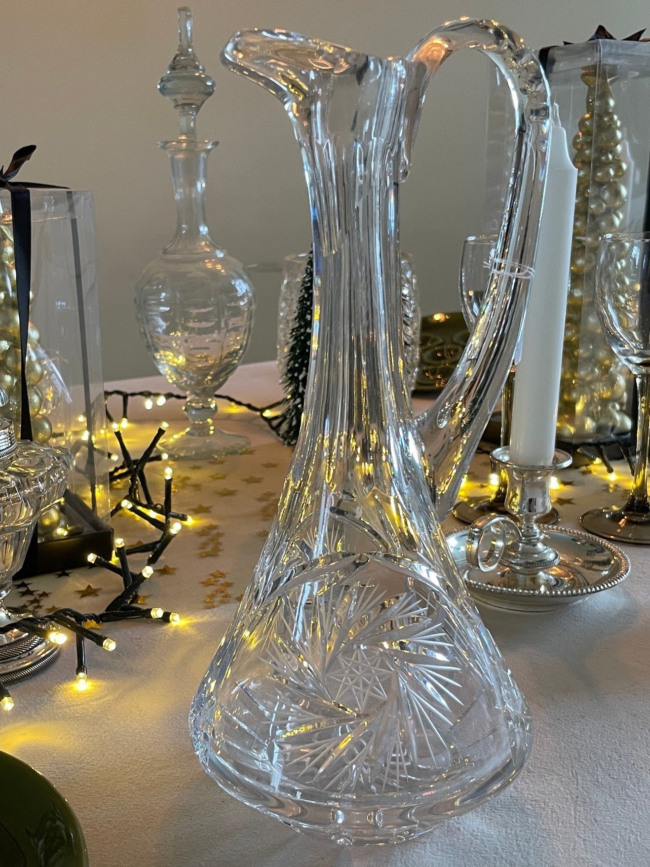 webshop dantan vintage karaf kristal