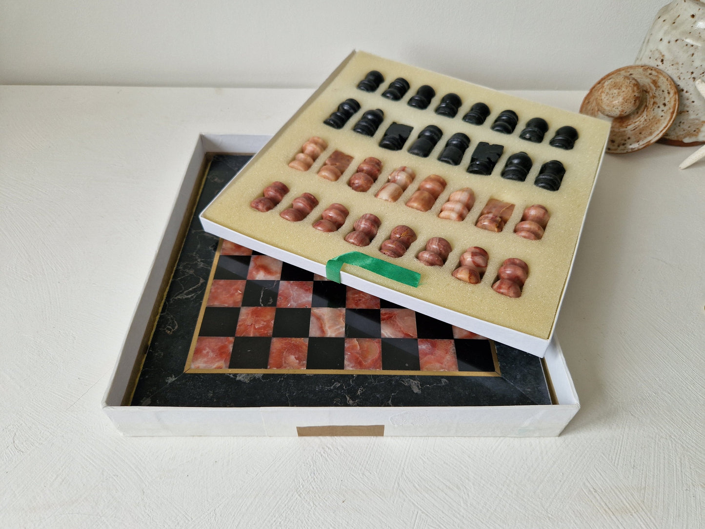 oud schaakspel jaren 70 in originele doos