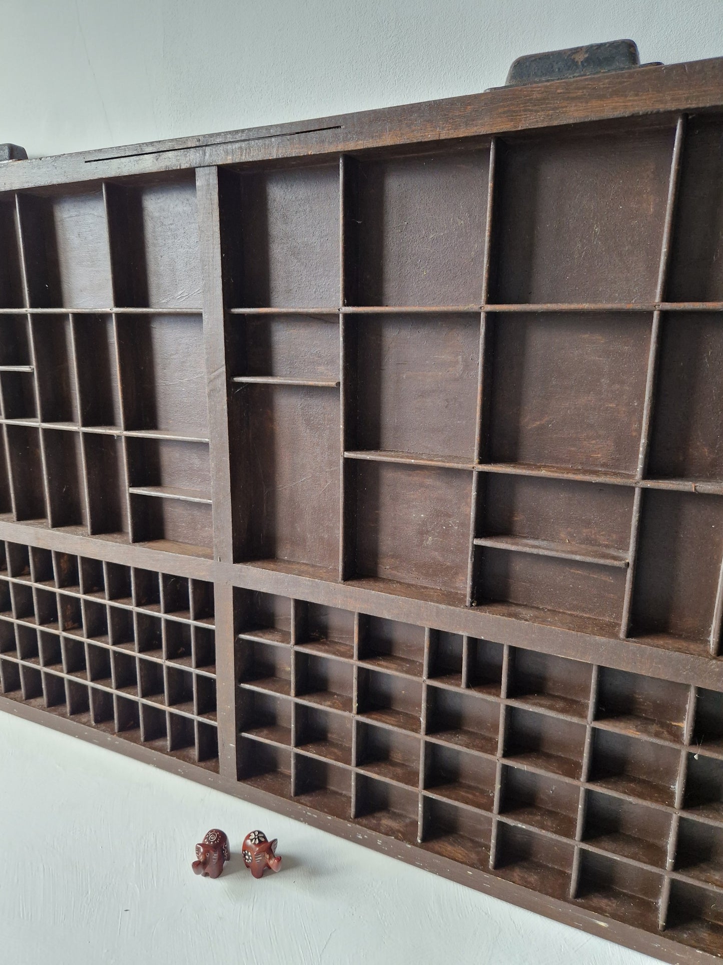 letterbak van hout decoratief