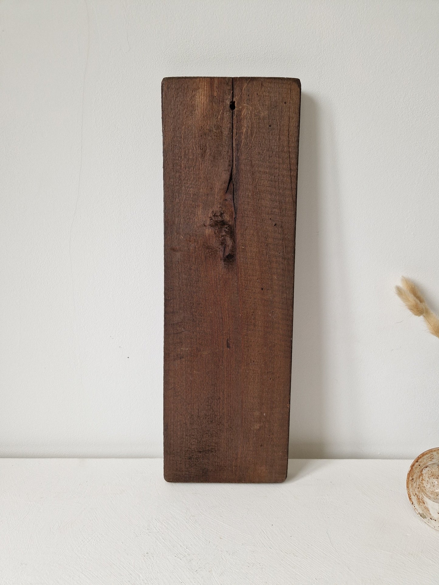 antieke houten bakvorm speculaaspop