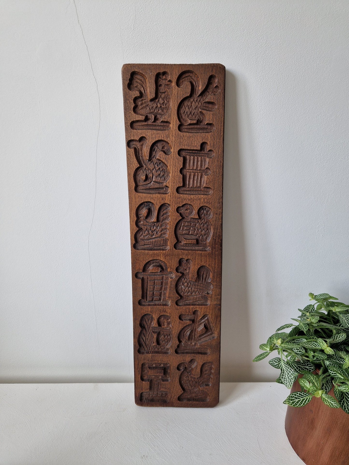 Grote ouderwetse speculaasplank
