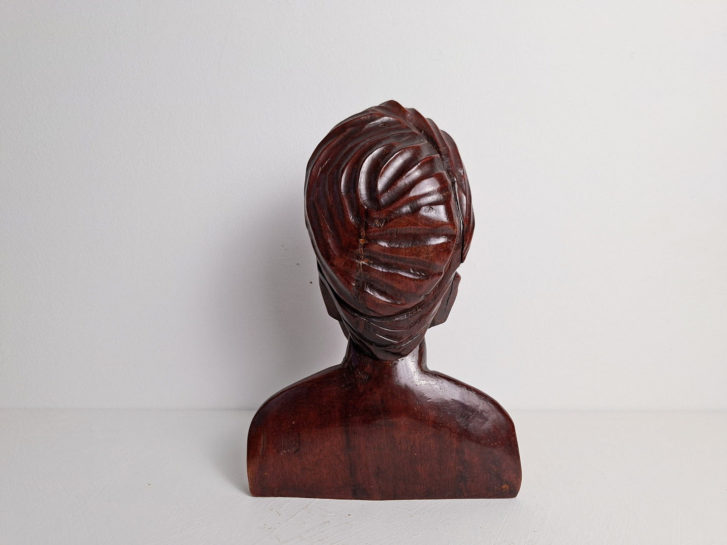 Indonesische houten vrouwenbuste