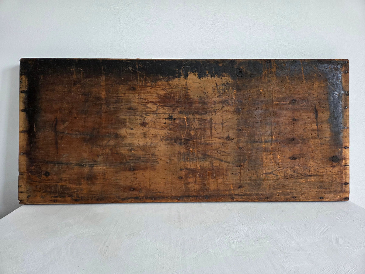 houten letterbak 102 compartimenten gebruikssporen