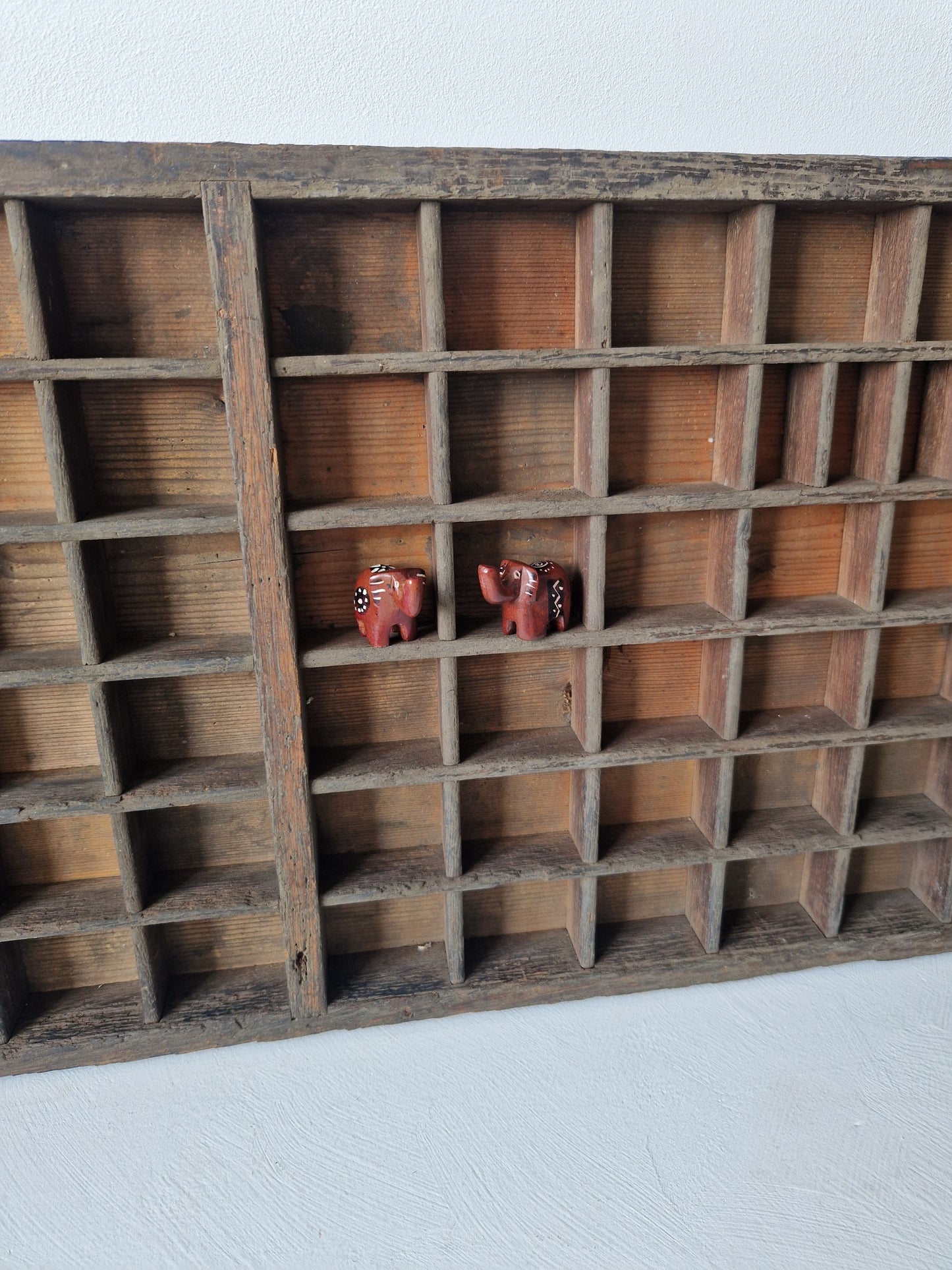 vintage oude letterkast