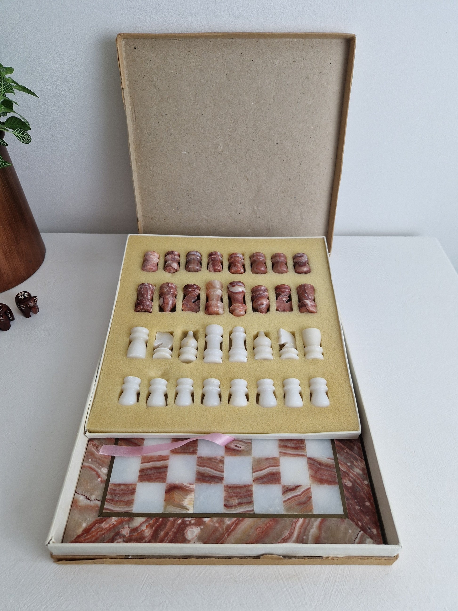 webwinkel dantan Marmer schaakspel