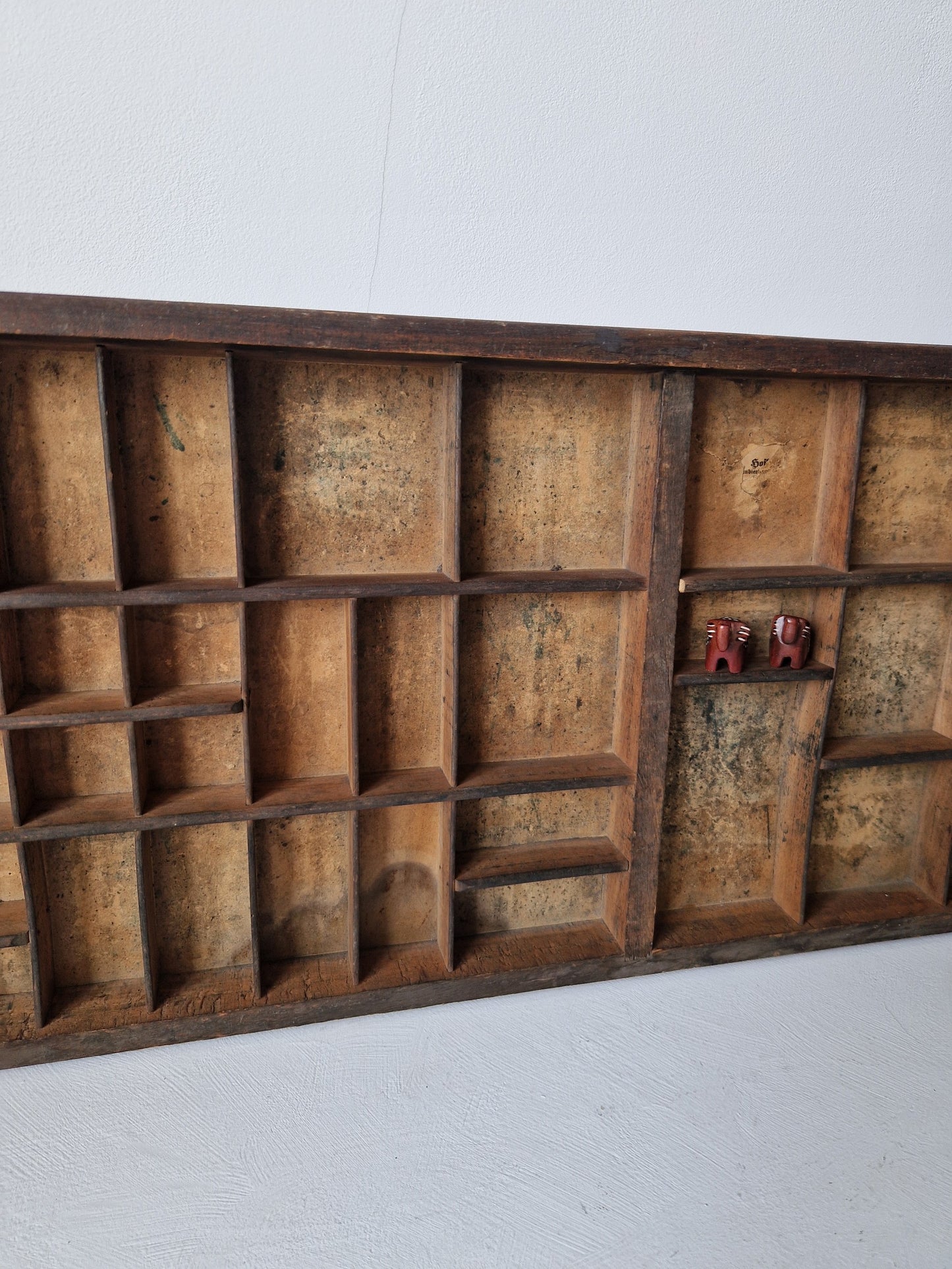 vakkenkasten te koop houten originele letterbak