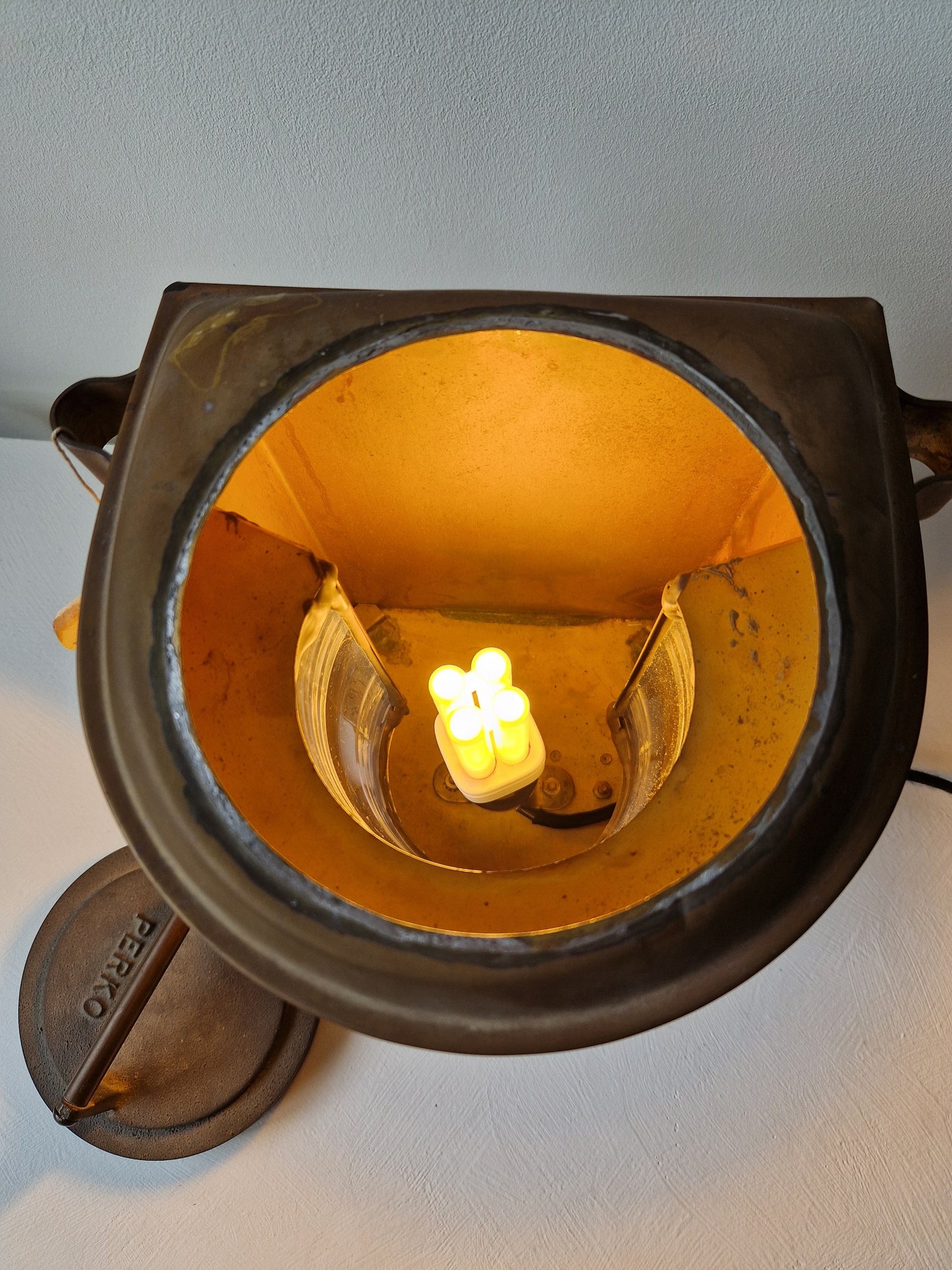 oude nautische en maritieme scheepslamp