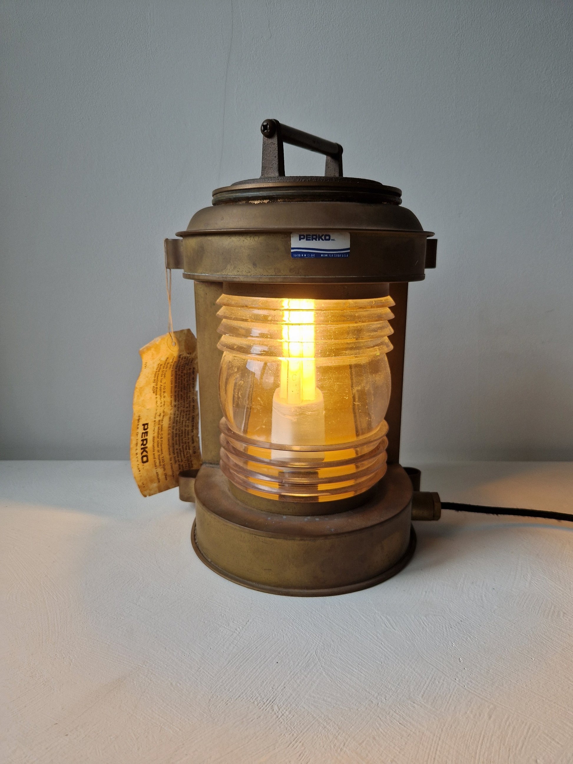 Scheepslamp brocante webshop
