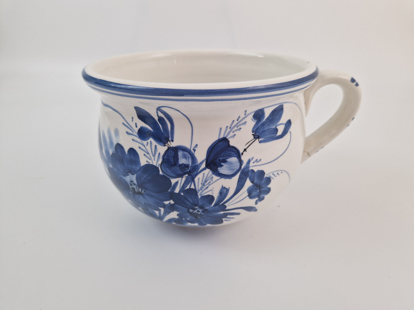 brocante porselein lampetstel