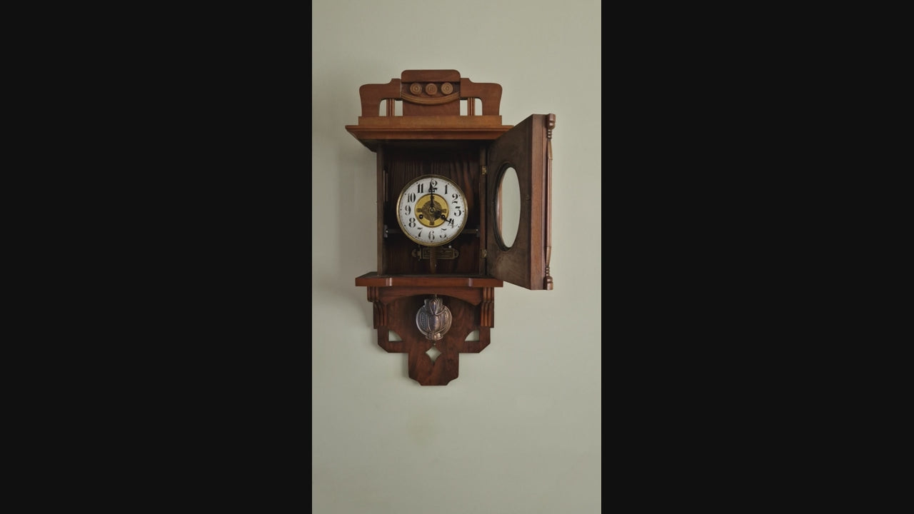 Antieke Junghans wandklok