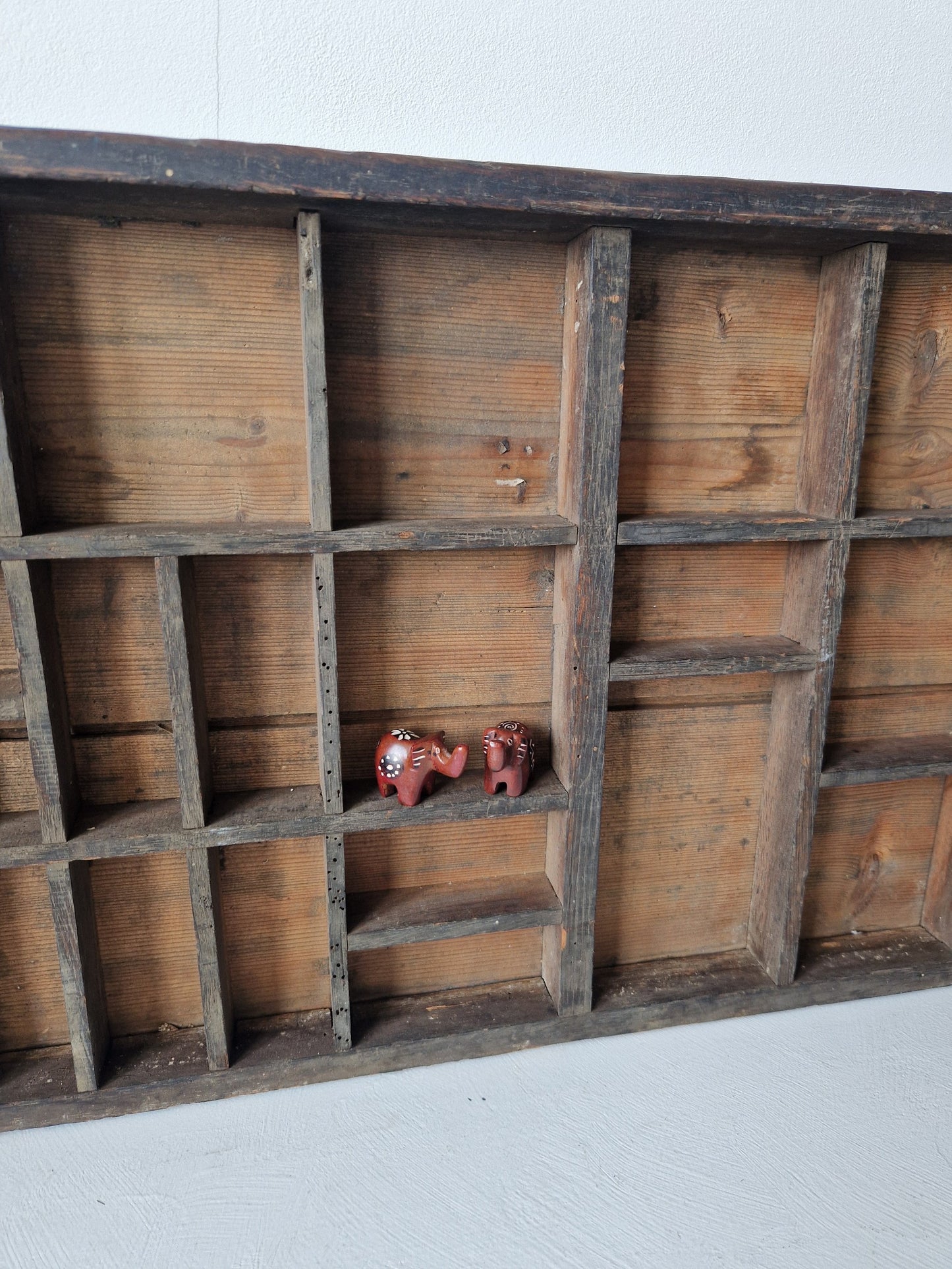 letterkast van hout oud nederlands