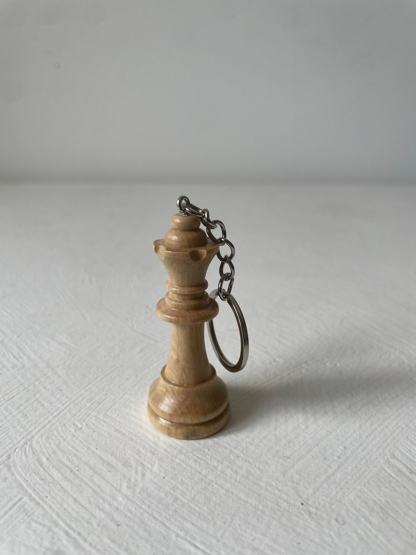 houten pion sleutelhanger