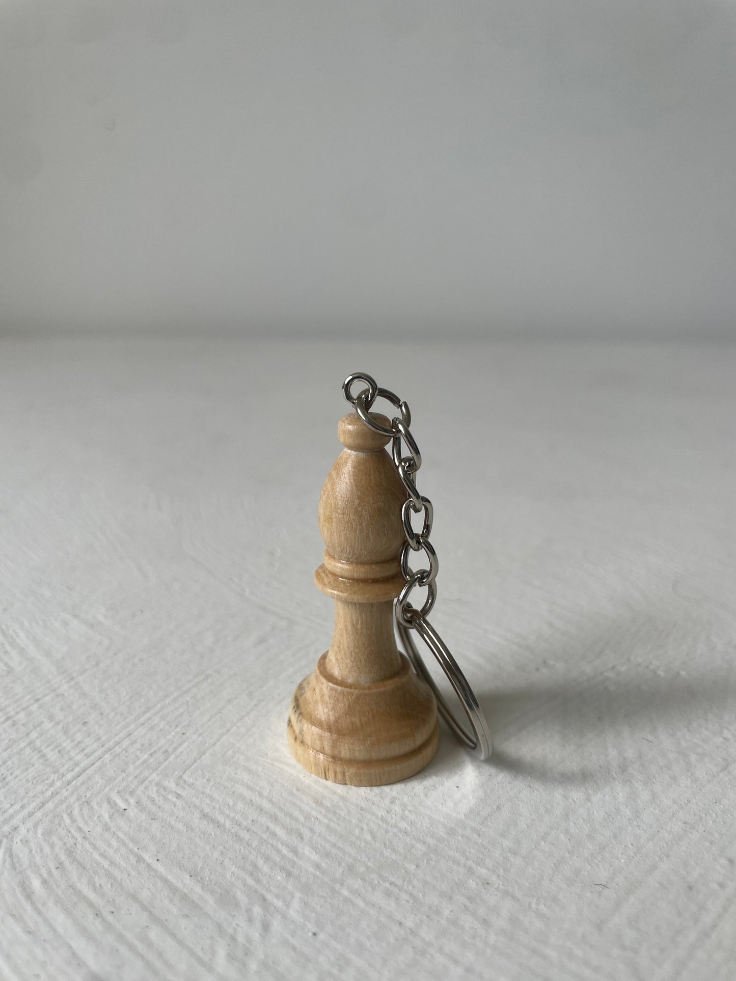 houten koning sleutelhanger