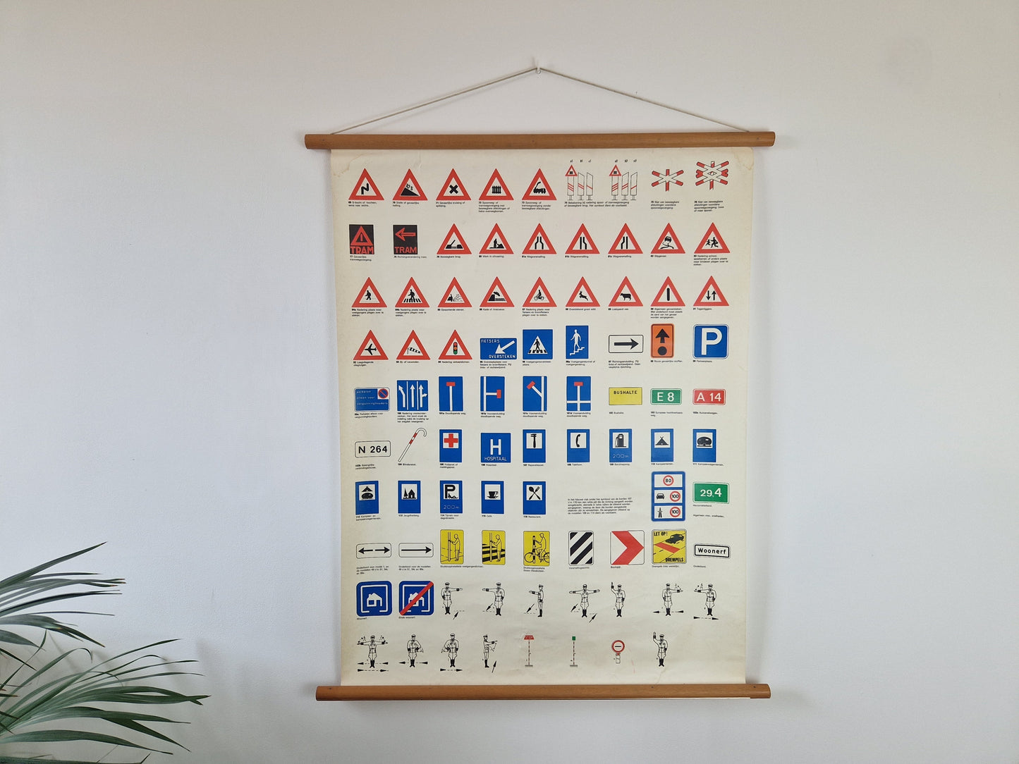 educatieve schoolkaart verkeer en verkeersborden