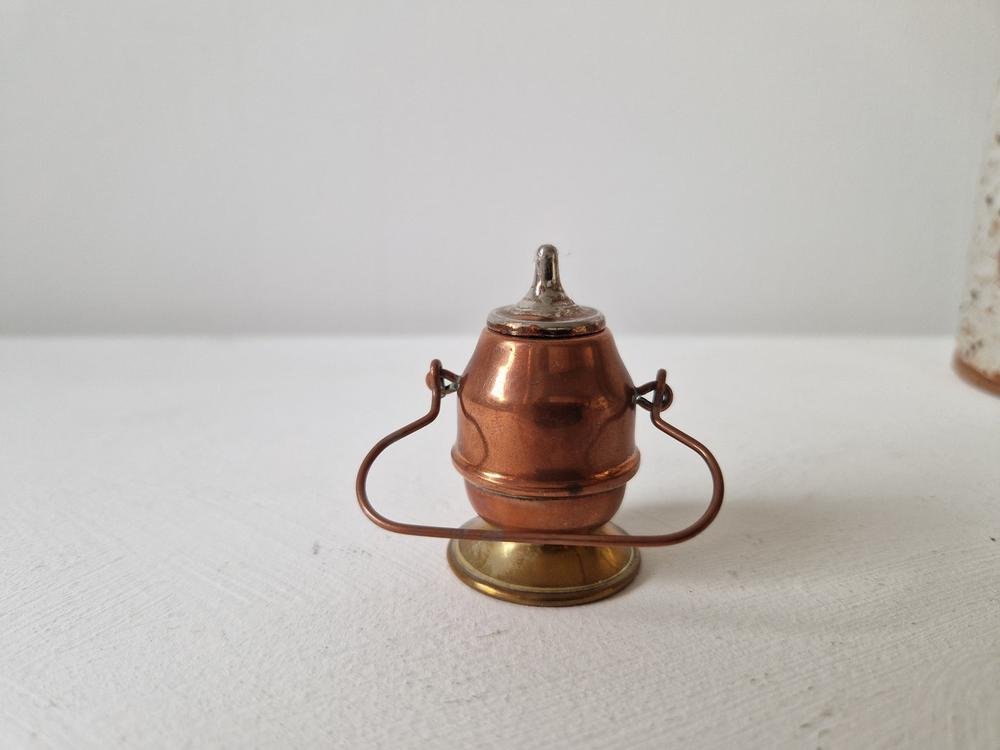 curiosa letterbak miniatuur ketel