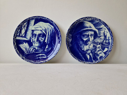 Antieke en vintage wandborden Boch Belgium