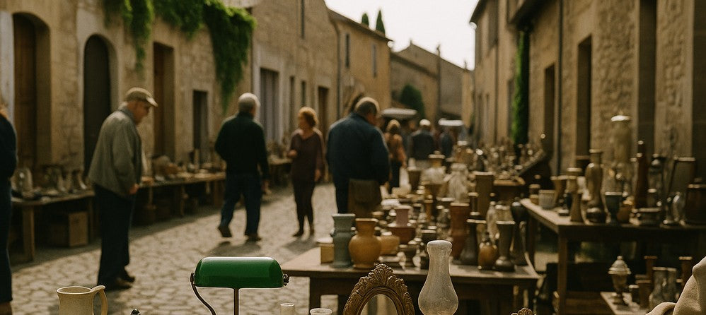 afbeelding van brocante markt