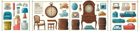 Het verschil tussen Retro, vintage, curiosa, brocante en antiek