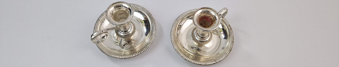 onderhoud en poetsen van kandelaren. 