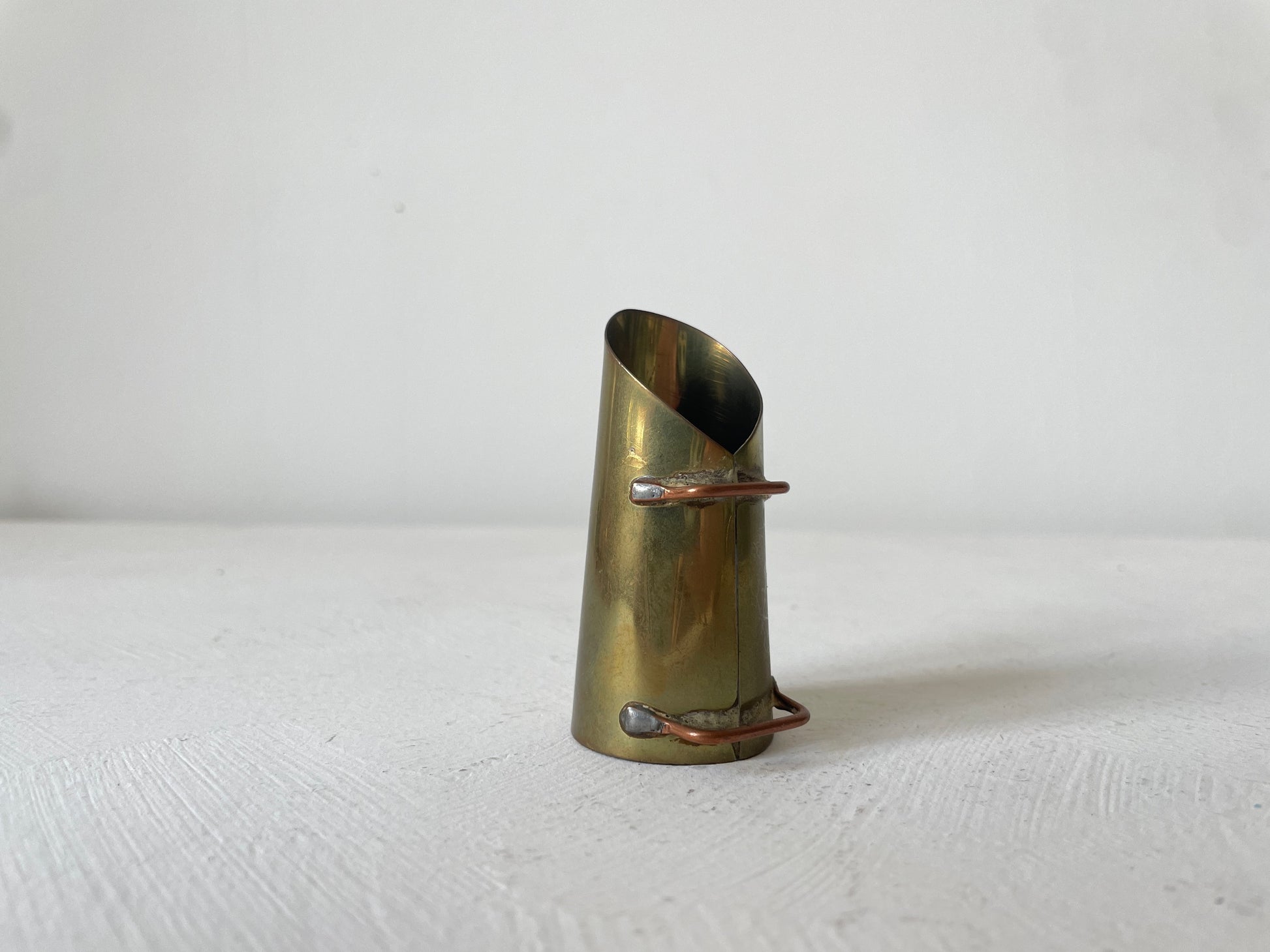 messing miniatuur kolenkit letterbak